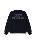 OBEY STUDIOS FADED CREWNECK