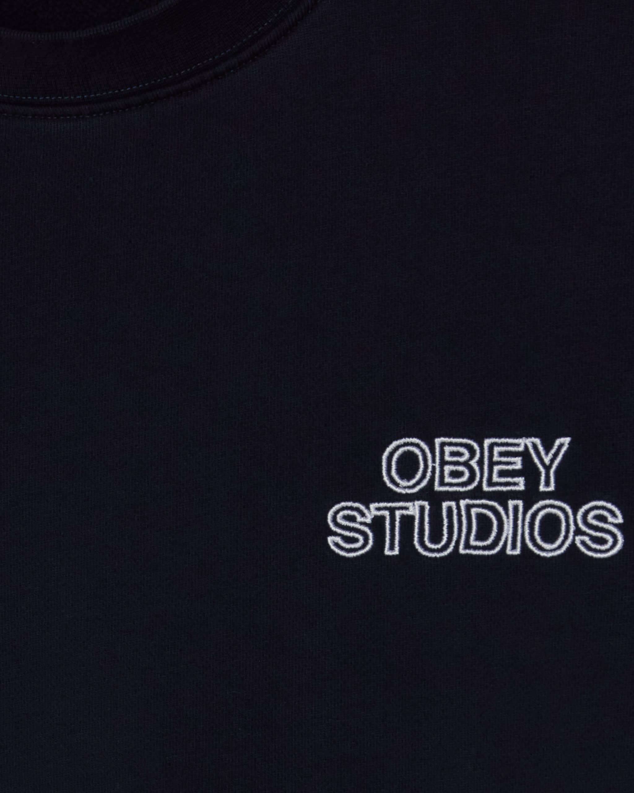OBEY STUDIOS FADED CREWNECK - Image 3