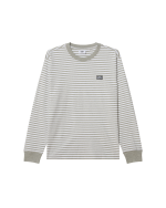 EST. WORKS EYES LS STRIPE SHIRT