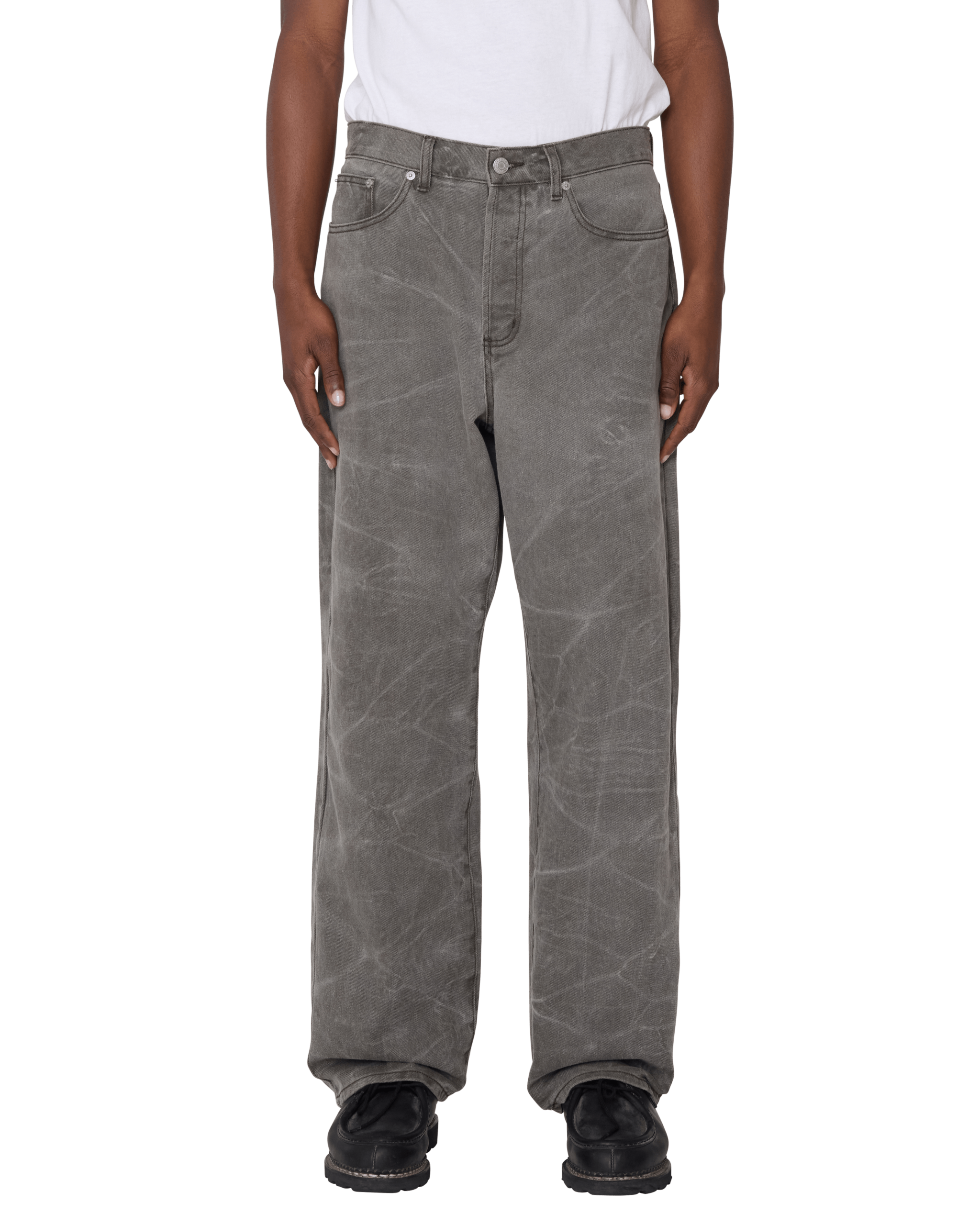 CLASSIC WRINKLE BAGGY DENIM - Image 4