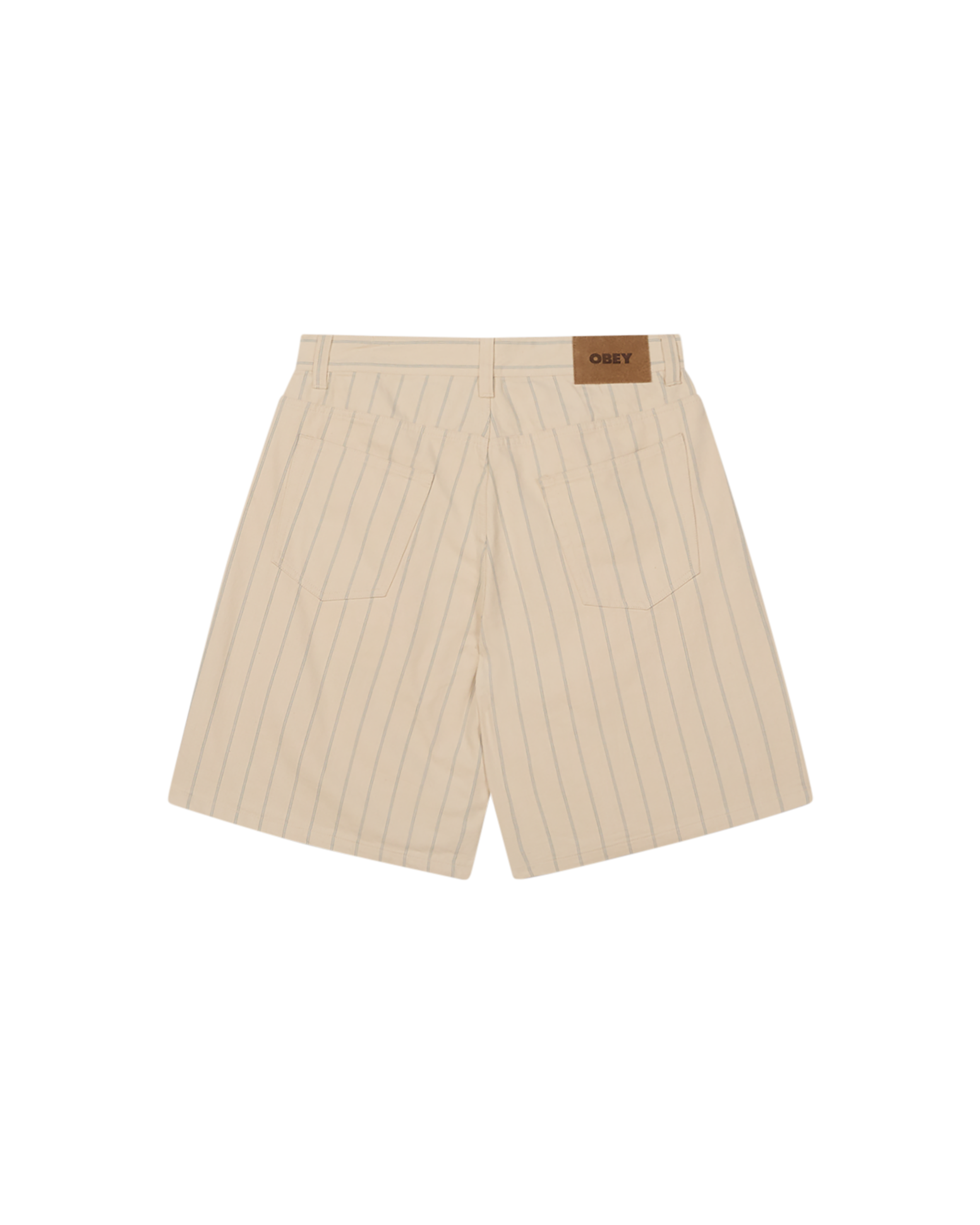 STRIPE BAGGY DENIM SHORT - Image 2