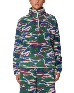 PASTURES MOCK NECK PULLOVER