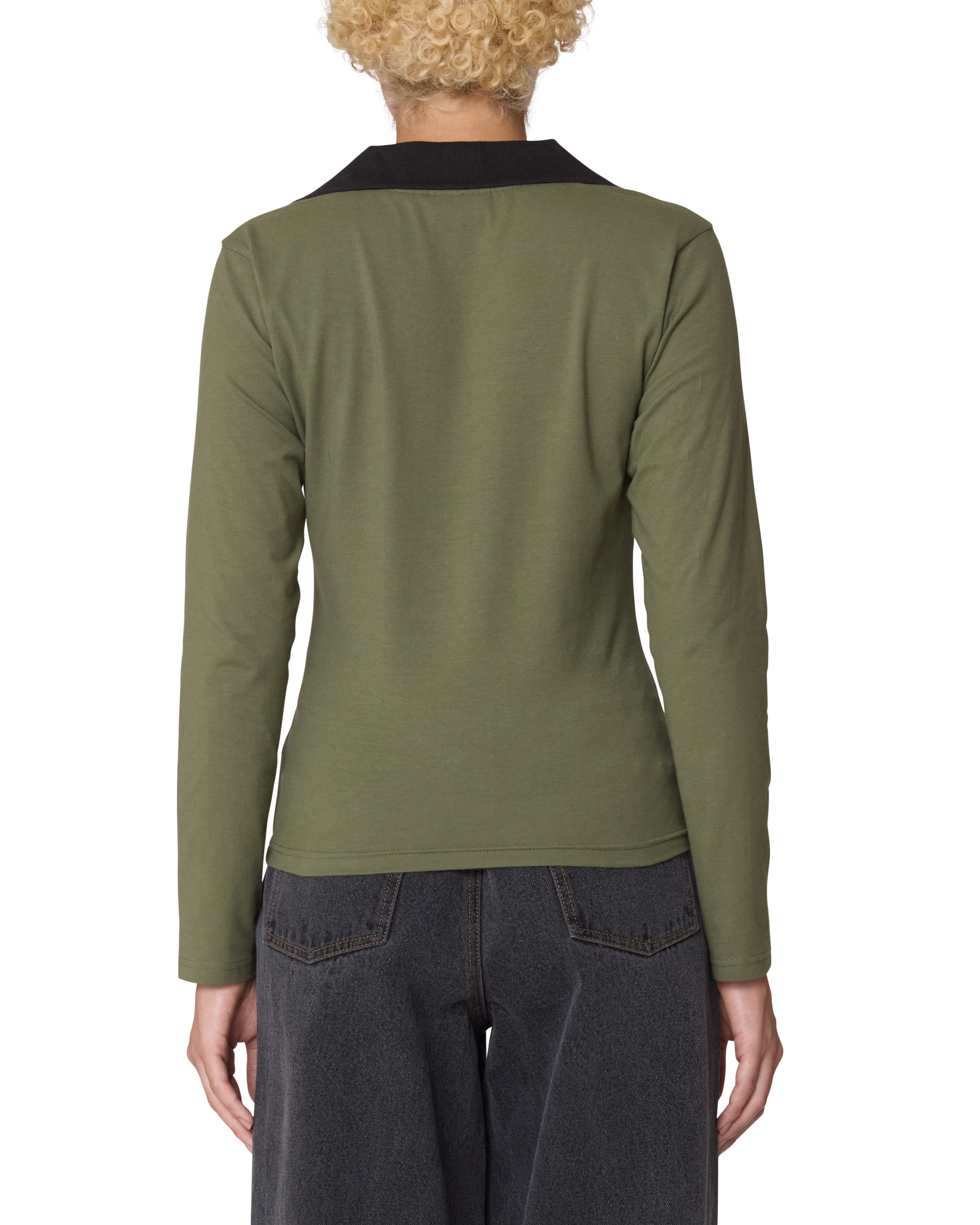 MEDEA COLLARED LS POLO - Image 3