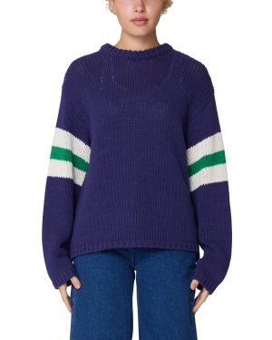 ZONE STRIPE SWEATER