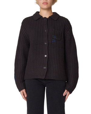 JULIAN BUTTON DOWN SWEATER