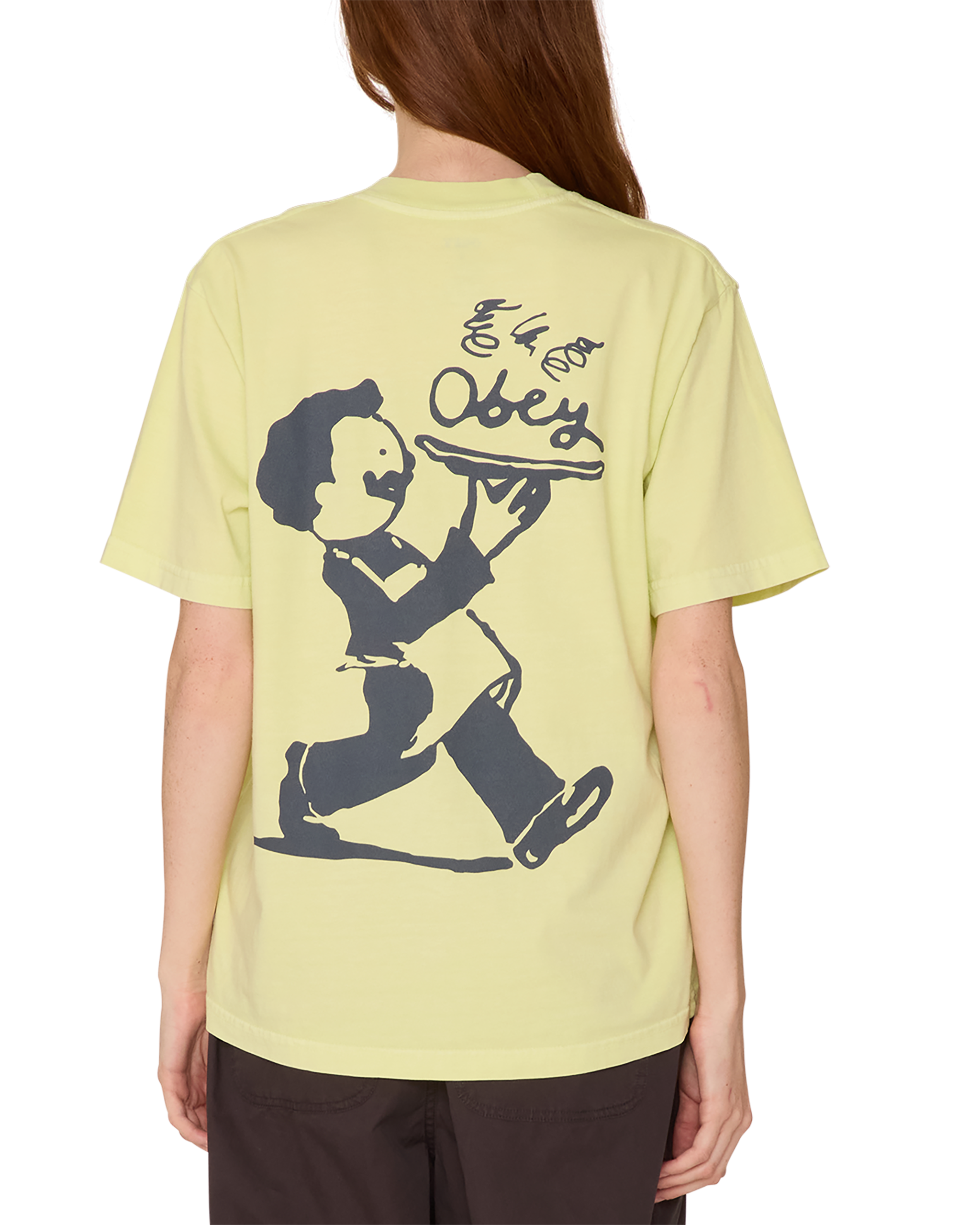 FRESH HOT OBEY MAXINE PIGMENT T-SHIRT