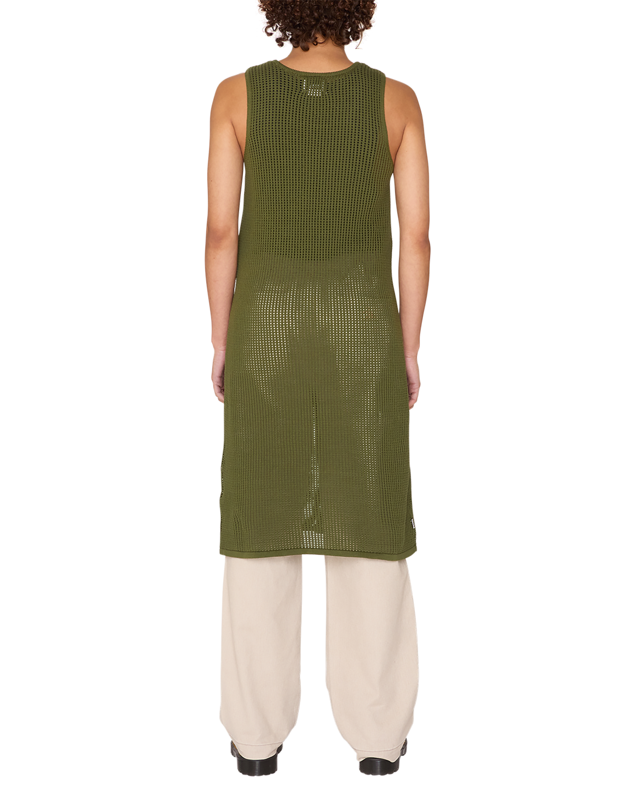 MINERVA OPEN STRIPE DRESS - Image 3