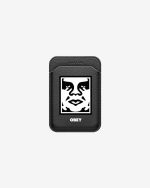 OBEY ICON FACE SNAP WALLET